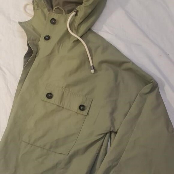 Zara Olive Green Trench Coat - Picture 3 of 5